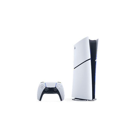 Restored Sony PlayStation 5 Slim Console Digital Edition - White (Refurbished) thumbnail 8