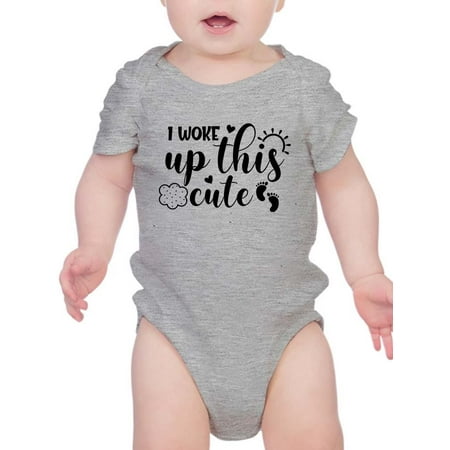 

I Woke Up This Cute Bodysuit Infant -Smartprints Designs 18 Months