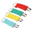 thumbnail image 4 of YAHHU 4 Piezas Clip para Sombrero de Viaje Cierre Plástico Incrustado, Poliéster y Acero Inoxidable, Soporte Portátil Elástico, Colores Variados, Accesorios para Maleta y Mochila, 14 cm / 5.5 inches, 4 of 9