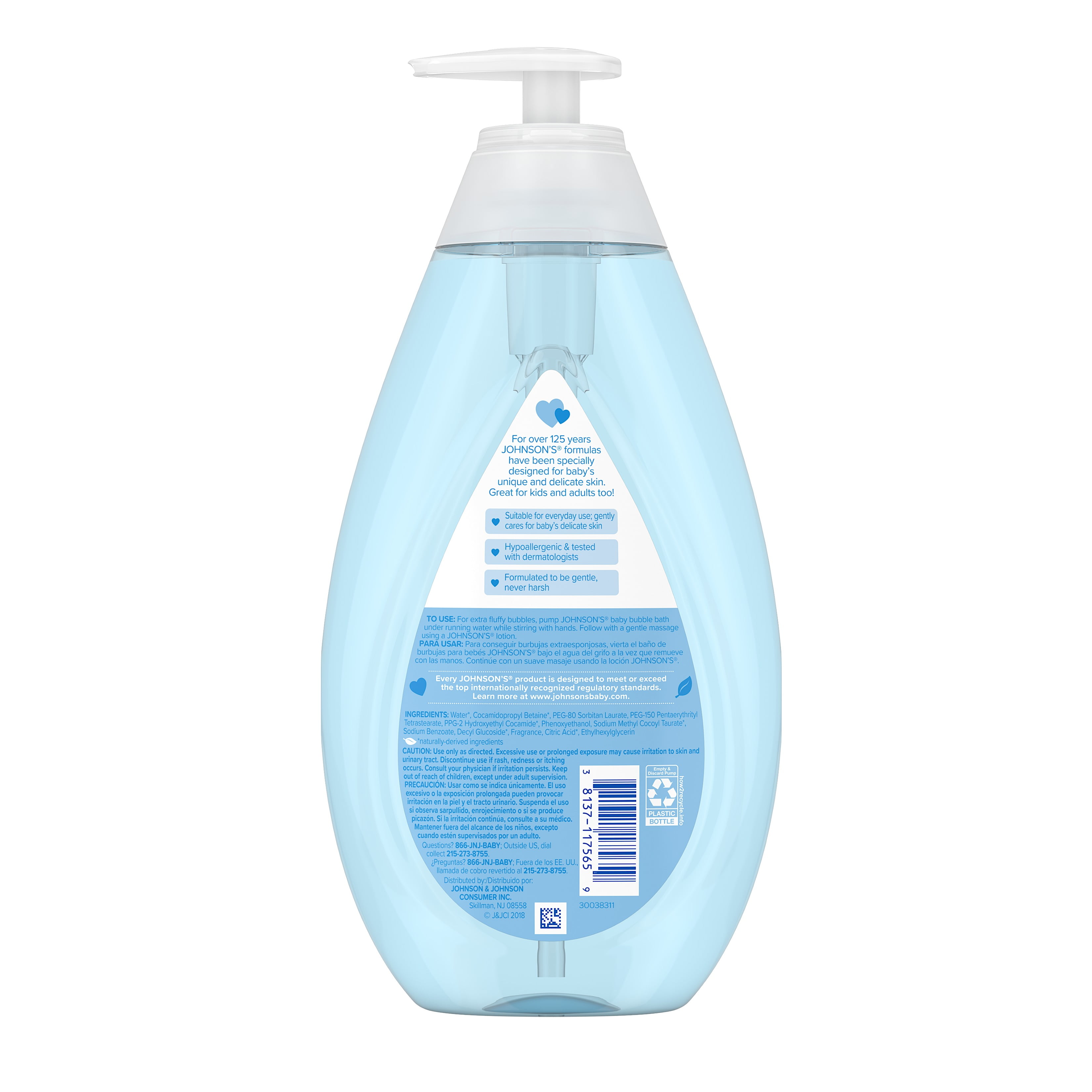 johnson's baby bubble bath