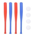 thumbnail image 1 of YOPTOP 4 Sets Plastic Baseball Bat Kit with Baseball Toy for Kids Children Outdoor Sports Red Yellow Blue Green Each Set, 1 of 6