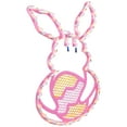 thumbnail image 5 of Northlight Lighted Pink Bunny with Easter Egg Window Decoration - 17", 5 of 9