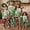 Style 7, variant on Christmas Family Pajamas Matching Set Letter Print Long Sleeve Tops and Plaid Pants Sleepwear
