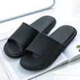 thumbnail image 1 of Sandalias de baño unisex antideslizantes para ducha, de verano, suaves y silenciosas, color negro, talla 40-41 (para 39-40), 1 of 1