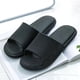 thumbnail image 1 of Zapatillas de baño unisex antideslizantes para ducha, zapatillas de verano para interiores, suaves y silenciosas, color negro, talla 40-41 (para 39-40), 1 of 1