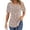 Pink Floral, variant on Fantaslook Blouses for Women Pleated Short Sleeve Tunic Tops Dressy Casual Summer Shirts