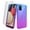 Blue/Purple, variant on Samsung Galaxy A72 5G Case With Built-in Screen Protector, Rosebono Hybrid Gradient Transparent Soft TPU Clear Skin Cover 360 Protection Case For Samsung Galaxy A72 5G (Purple)