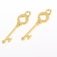 thumbnail image 3 of 100 piezas de colgante de joyería dorado Hugo Colgantes de amor para joyas de bricolaje, 3 of 9