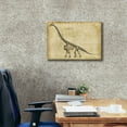 thumbnail image 3 of Epic Graffiti "Brachiosaurus Study" by Ethan Harper, Canvas Wall Art, 26"x18", 3 of 8