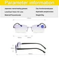 thumbnail image 7 of EIMELI Rimless Reading Glasses Anti Eyestrain Anti-blue Light Lightweight Quality Reading Glasses for Men and Women 2.0, 7 of 7