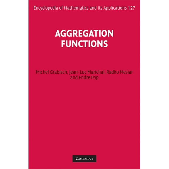 Encyclopedia of Mathematics and Its Appl Aggregation Functions, Book 127, (Hardcover)