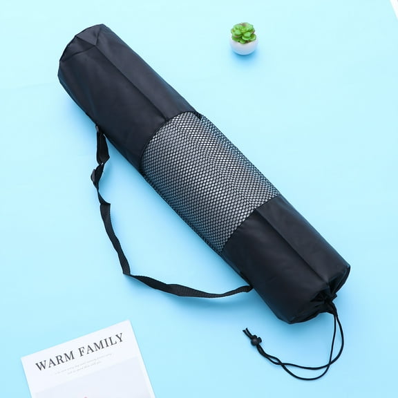 LEORX 2Pcs Gym Yoga Bag for 6mm or Less Mats with Large Capacity and Ventilation