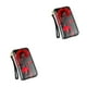 thumbnail image 3 of Qarigey Monedero de cuero para mujer, reemplazo portátil, impermeable, elegante, con bolsillo para tarjetas, Notecase, regalo de cumpleaños, Rojo Tipo 1 2piezas, 3 of 6