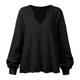 thumbnail image 2 of Sudadera De Mujer, Suéter De Otoño, Dobladillo Suelto, Abertura Lateral, Mano De Obra Fina Para El Hogar ANGGREK  No, 2 of 6