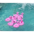thumbnail image 2 of Posavasos inflables de flamencos, posavasos flotantes inflables para bebidas, paquete de 12 Adepaton LRWJ754, 2 of 5