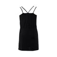 thumbnail image 3 of Ropa Playa Ocean Pacific para Mujer Vestido Eyelet Sin Manga Tirante Cruzado Negro Talla G, 3 of 4