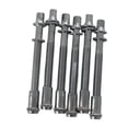thumbnail image 3 of Tornillos para tambor,Tornillos para tambor Tom Varillas de tensión para tambor Herrajes para batería,Kit de batería Tornillos cortos Piezas de instrumentos musicales,Piezas Accesorios, 3 of 8
