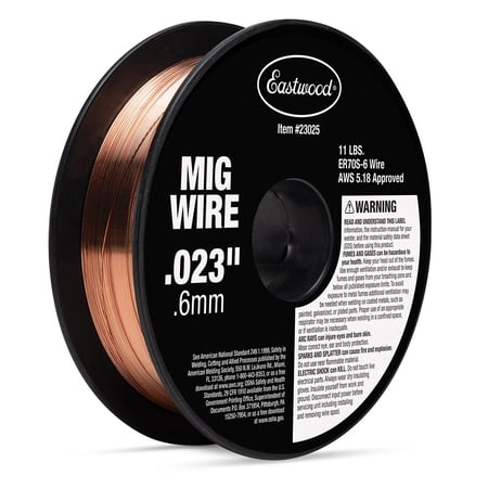Eastwood Solid MIG Welding Wire 0.023 Inch - 11lb - 8 Inch Spool