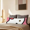 thumbnail image 4 of Hello Kitty Body Pillowcase cartoon pattern printed pillowcase - soft and breathable pillowcase, envelope closure, 4 of 5
