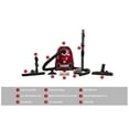 thumbnail image 2 of Atrix Rebel Red Vacuum with HEPA Filtration, 2 of 4