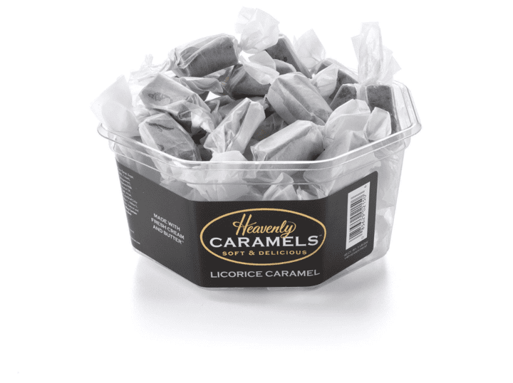 Licorice | Heavenly Caramels Twist Tub