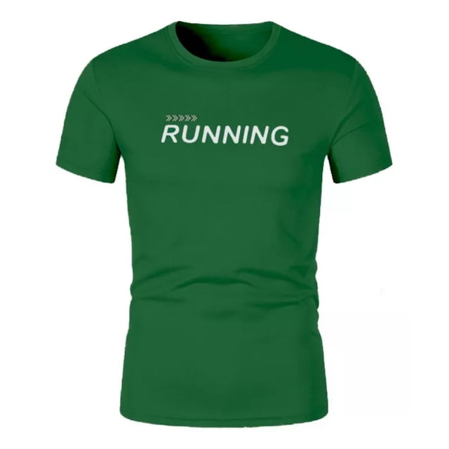 Playera Deportiva Manga Corta Casual Corte Pegado Elástica