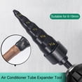 thumbnail image 2 of Tnobhg Pipe Expander Repair Tool 1/4 Hexagon Handle High Efficiency 5 in 1 Swage Tube Expander Repair Tool Air Conditioner Refrigerator Soft Copper Tubing Tool, 2 of 7