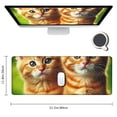 thumbnail image 2 of nygtbtfer Flower Cute Cat s Ready Cloth with Neoprene Rubber 31.5x11.8 in, 2 of 6