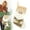 A, variant on Christmas Stocking Bag, Santa & Snowman 3D Plush Hanging Holder for Tree, Fireplace & Door Decoration 2#