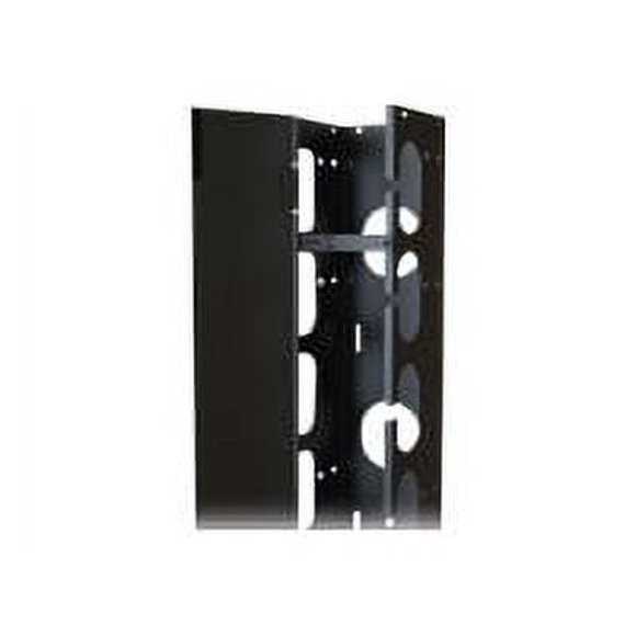 Hammond RB-VCM Series - Rack cable management panel with cover - black - 44U