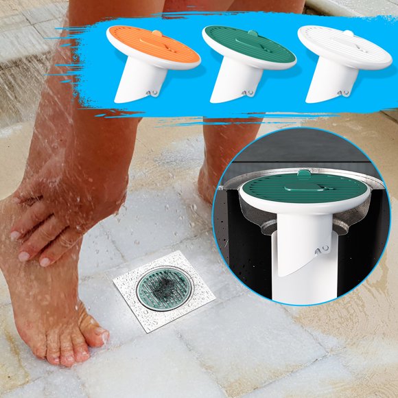 Fiudx Cubierta de Suelo con Succión Magnética, Desodorizante Universal para Inodoro, Filtro de Drenaje Rápido para Desatascar Alcantarillas, Fácil Instalación, Multiusos para Baño, Cocina y Sótano (1
