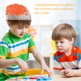thumbnail image 3 of SHOWERORO 100Pcs Math Counting Activities Plastic Balls for Childrens Learning Orange, 3 of 5