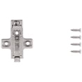 thumbnail image 3 of Hickory Hardware Hh075227 Clip-On Frameless Euro Concealed Hinge Adaptor Plate - Nickel, 3 of 3