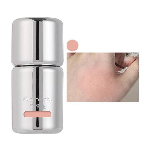 AZTK Fard à Joues Liquide Style Coréen Mat Imperméable Maquillage Pêche Nude Violet Rouge Gelée