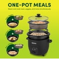 thumbnail image 2 of Aroma® 6-Cup (Cooked) Rice Cooker and Food Steamer (ARC-863UB), 2 of 8