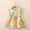 Yellow, variant on RTKFRFLM Toddler Girls Easter Rayon Princess Dress, Kids Summer Casual Lightweight Gown, Fashionable Holiday Spring Clothing, Soft Breathable Festive Sundress for Children, Comfortable 1-Piece Set