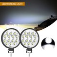 thumbnail image 2 of 1 Pc Luz De Trabajo 14 Luces LED/42W Todoterreno Redondo Foco 24V Para Jeep Camión/Coche Tractor SUV ATV Barra Faros Delanteros huangjie unisex, 2 of 2