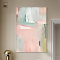 thumbnail image 3 of Lullaby in Pink Canvas Colorful Pastel Art by Art Remedy, Silver Frame, 36" x 54", 3 of 7