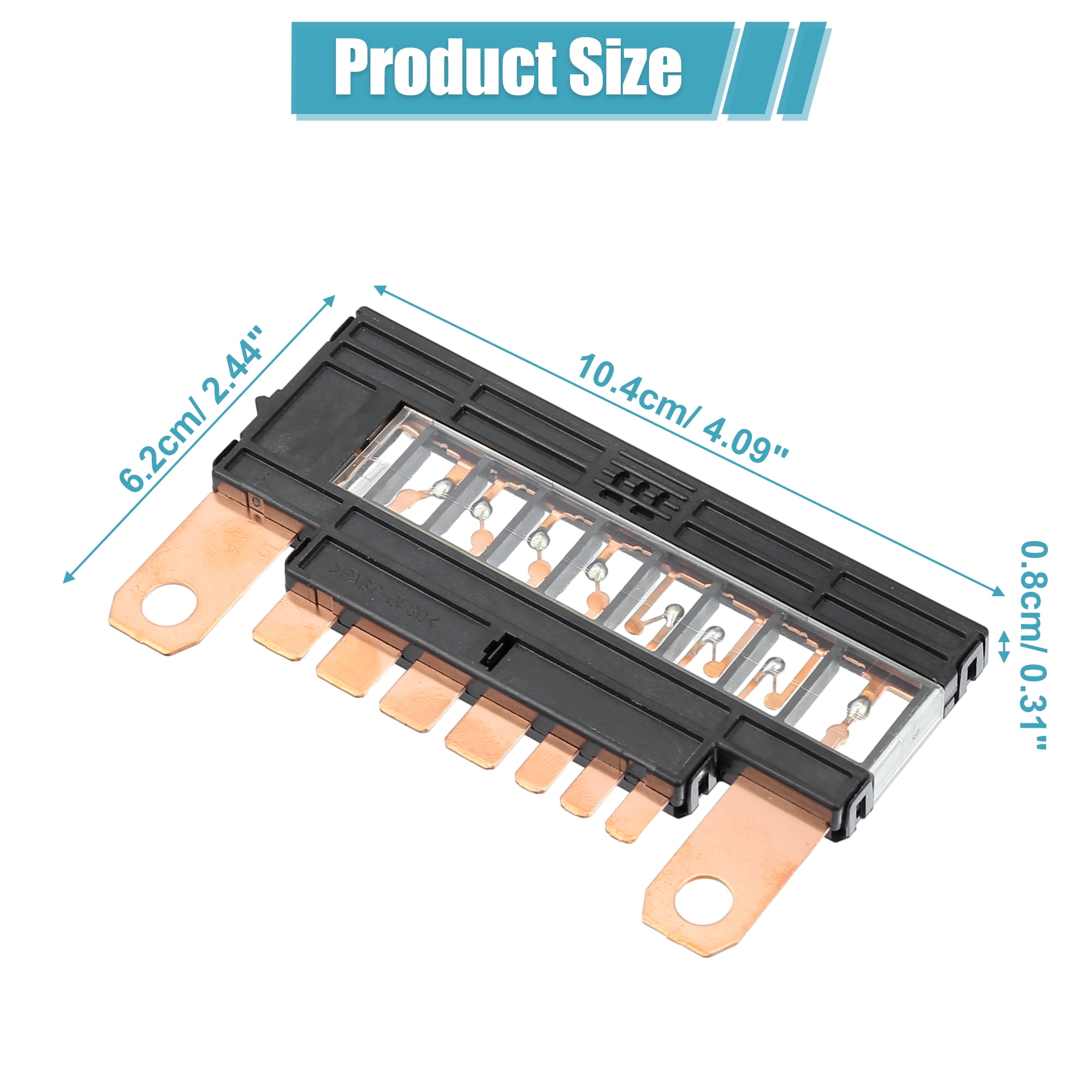 Unique Bargains Fusible Block Link Fuse for Toyota Camry Avalon 8262033060 Metal Black