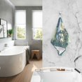 thumbnail image 2 of Yayeee 2 Pack Hand Towels for Bathroom 100% Cotton 16" x 28" Soft Absorbent Kitchen Towel, Retro Tree, 2 of 7