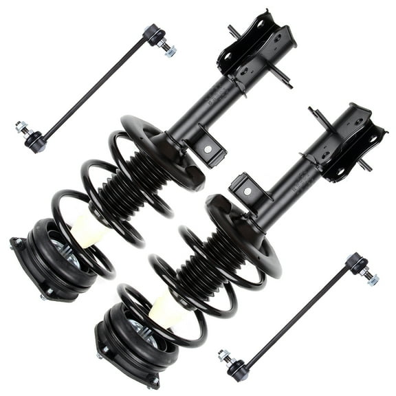 CCIYU Complete Suspension Kit Fits 2007 2008 2009 2010 2011 2012 for Nissan Sentra Includes Front Strut Spring Assembly Stabilizer Bar Link