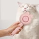 thumbnail image 1 of Pisexur Suministros para mascotas Cepillo de aseo para mascotas para eliminar el pelo suelto Cepillo de púas de acero inoxidable Peine de masaje y limpieza Cepillo para mperros, gatos y animales, 1 of 6