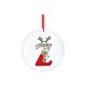thumbnail image 2 of Decoraciones Del Árbol de Navidad con 26 Letras Del Alfabeto, Rojo Acrílico Fawn Colgante Ornamentos para el Hogar, Decoración Personalizada Del Árbol de Navidad para la Temporada de Vacaciones, 2 of 4