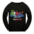 thumbnail image 1 of Conjunto de pijama de dibujos animados para niños y niñas, ropa de dormir con diseño de jardín de Banban, 1 of 4