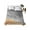 Gray, variant on Red Ombre Coastal King Size Flat Sheet Only, Hotel Luxury Microfiber Bed Top Sheets, Summer Nautical Beach Ocean Seaside Soft Breathable Bedding Sheet for Bedroom, Easy Care - 105" x 98"