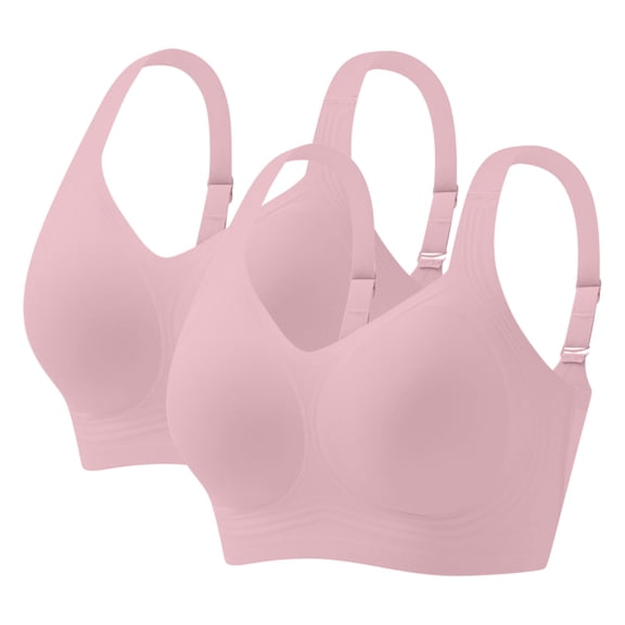 Sujetáneos para las Mujeres sin Alambre Interior No Acolchado Tshirt Sujetáneos para las Mujeres sin Alambre Interior Jelly Bras Push Up Cómodo Suave Mantequilla Yoga Bralette
