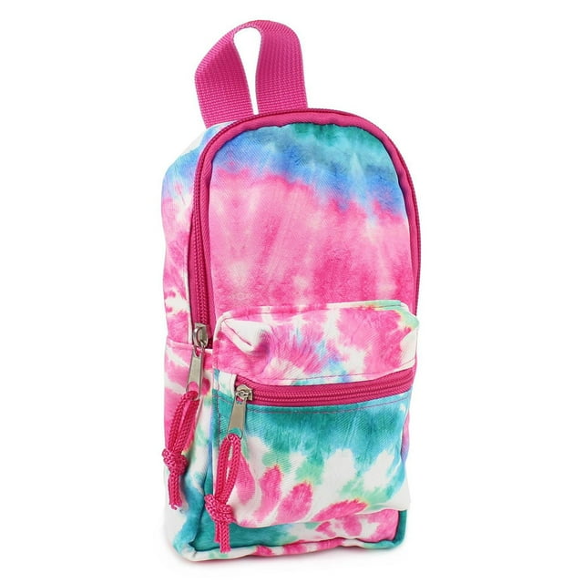 Pen + Gear Trousse à crayons en forme de sac à dos – motif tie-dye