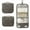 Grey, variant on Hanging Travel Toilet Bag, Makeup Bag for Women and Men, Portable Waterproof Small Travel Bag for Toiletries, 6 Color, Travel