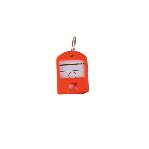 Maleta Equipaje Etiqueta de identificación Nombre Titular Etiquetas de equipaje Llavero Etiqueta Colgante Cadena colgante Accesorio para escuela Ropa, zapatos y accesorios Miscelánea Naranja Guardurnaity AP014064-04
