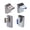 Grey, variant on 4Pcs USB Male to Female Right Angled 90 Degree Turn Adapter USB3.0 Male to Female Data Elbow Adapter for Laptop PC
